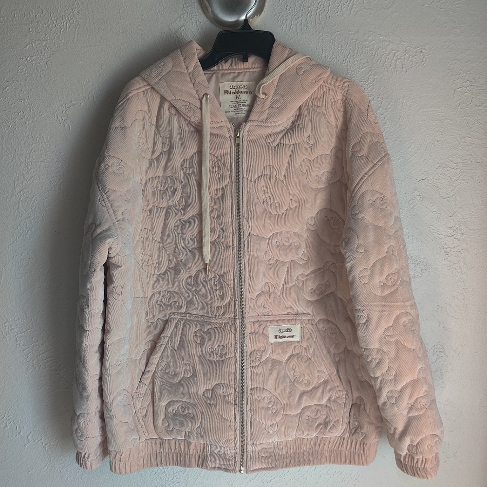 JapanLA Rilakkuma Quilted Hooded Jacket